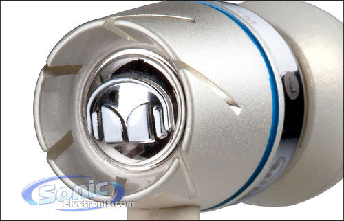 Monster Turbine Pearl High Performance In-Ear Headphones Speakers/Earbuds (Pearl White) Image 3