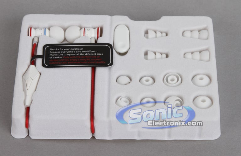 Monster Cable iBeats In-Ear White Headphones (MH IBTS IE WH) Image 6