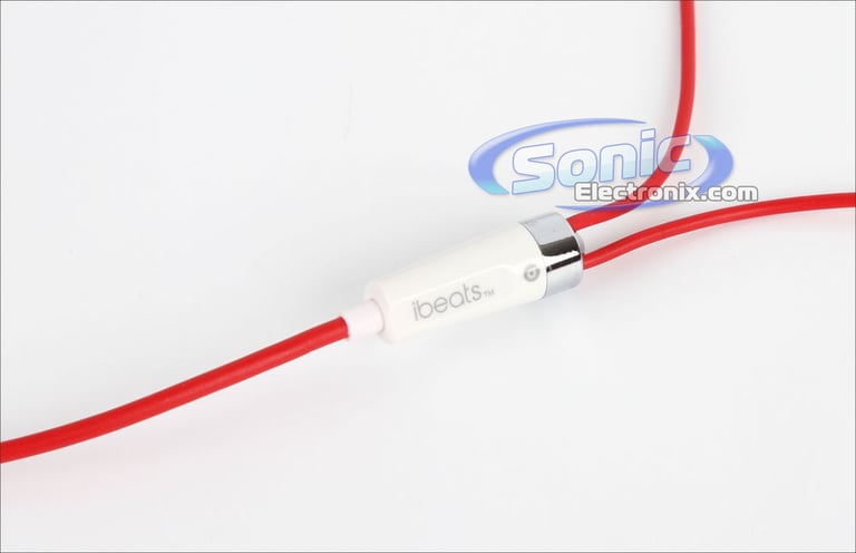 Monster Cable iBeats In-Ear Red Headphones (MH IBTS IE RD) Image 6