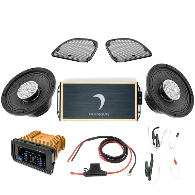 Diamond Audio 4-Speaker Sound Packs for 14-'23 HD Road Glide Image 1