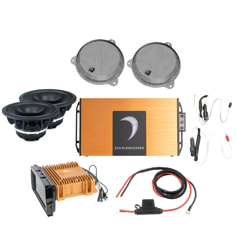 Diamond Audio 2-Speaker Sound Packs for 14-'23 HD Street Glide Image 1