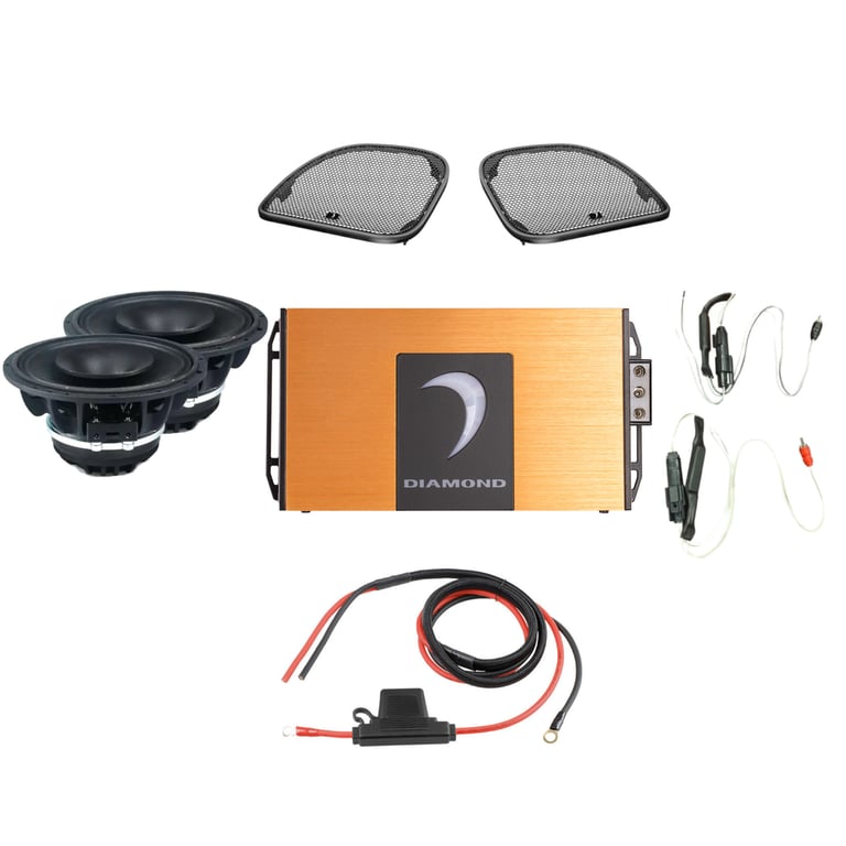 Diamond Audio 2-Speaker Sound Packs for 14-23 HD Road Glide Image 1