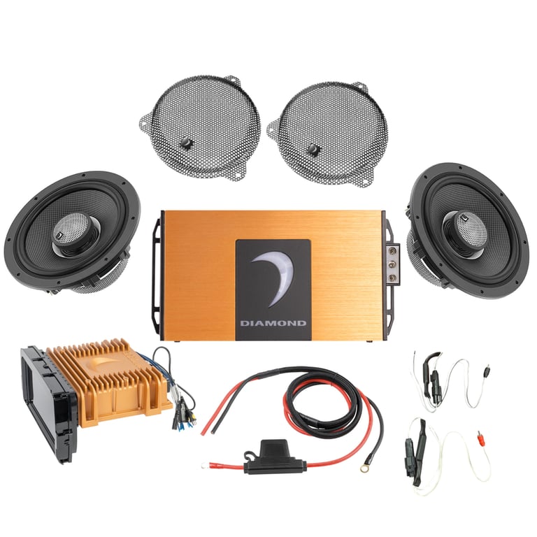 Diamond Audio 2-Speaker Sound Packs for 14-'23 HD Street Glide Image 1