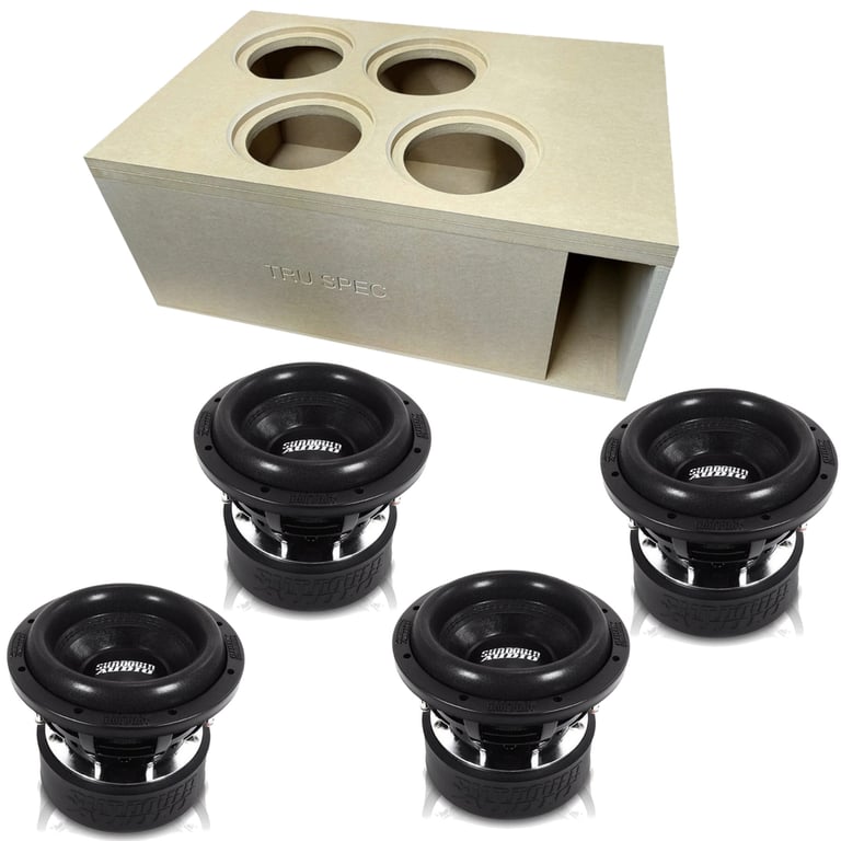 Tru Spec 4X8SUBP with 4x Sundown Audio SA-8 v.3 D4 Image 1