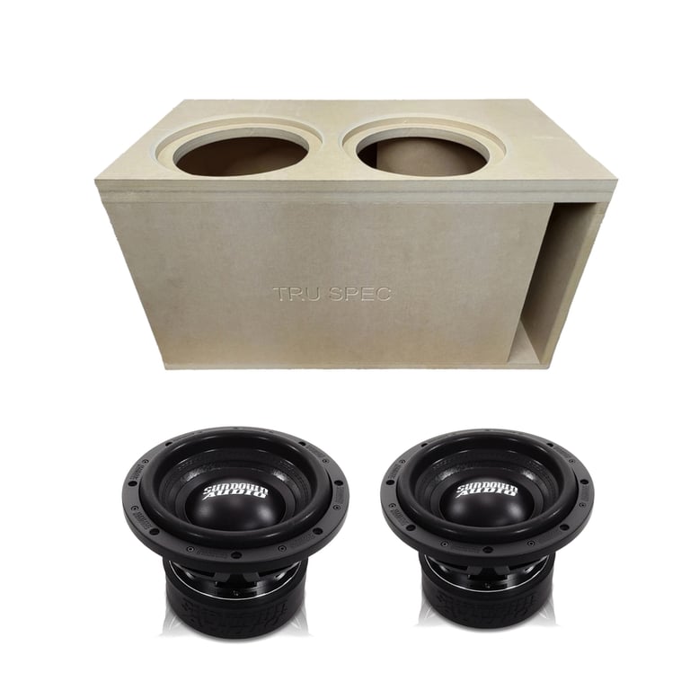 Tru Spec Dual 10SUBP with 2 Sundown Audio SA-10 v2 Image 1