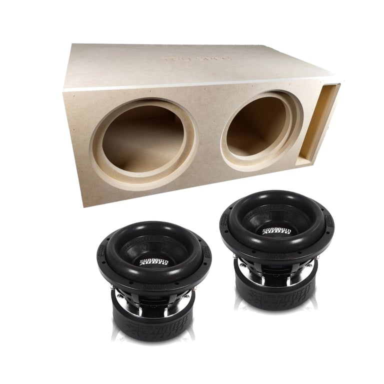 Tru Spec Dual 8" and 2x Sundown Audio SA-8 v.3 D4 Image 1