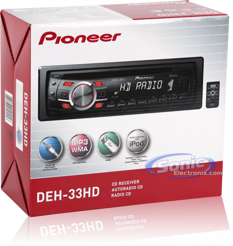 Pioneer DEH-33HD Image 7