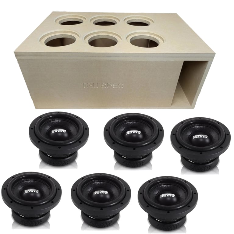 Tru Spec 6X6.5SUPB with 6x Sundown Audio SA-6.5 SW Image 1