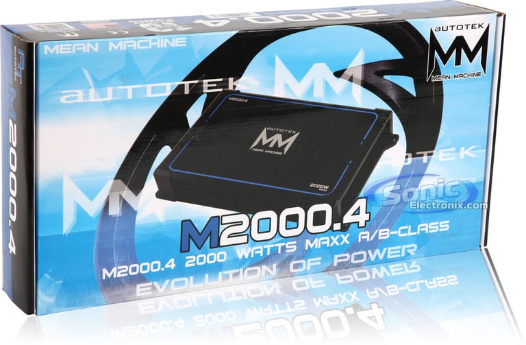 Autotek Mean Machine M2000.4 Image 6