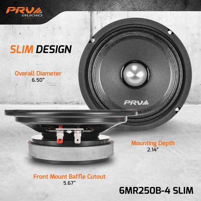 PRV Audio 6MR250B-4 SLIM Image 8