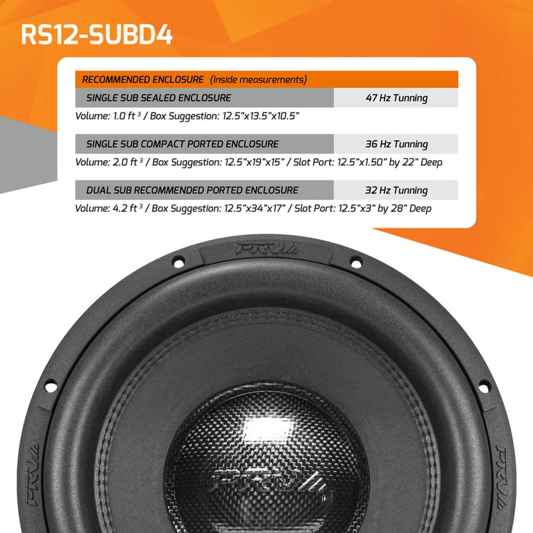 PRV Audio RS12-SUBD4 Image 8