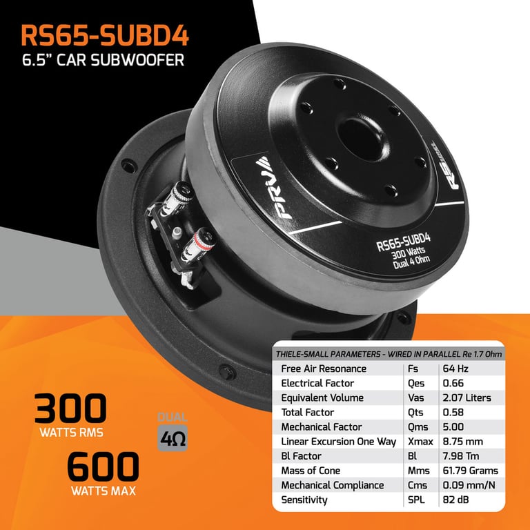 PRV Audio RS65-SUBD4 Image 8