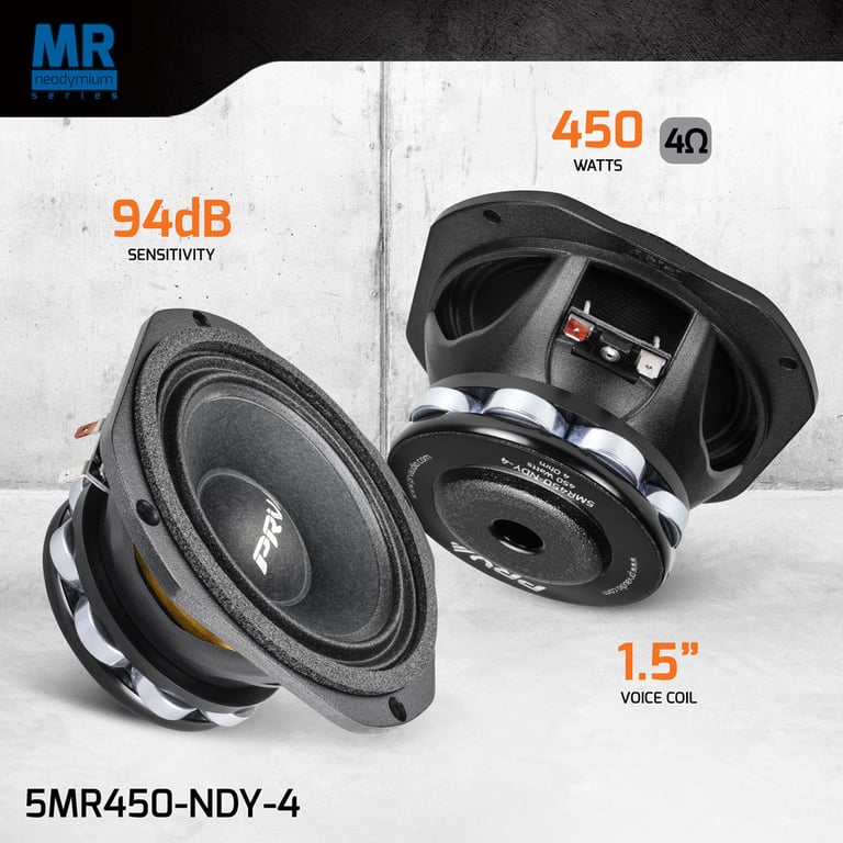 PRV Audio 5MR450-NDY-4 (Sold Individually) Image 5