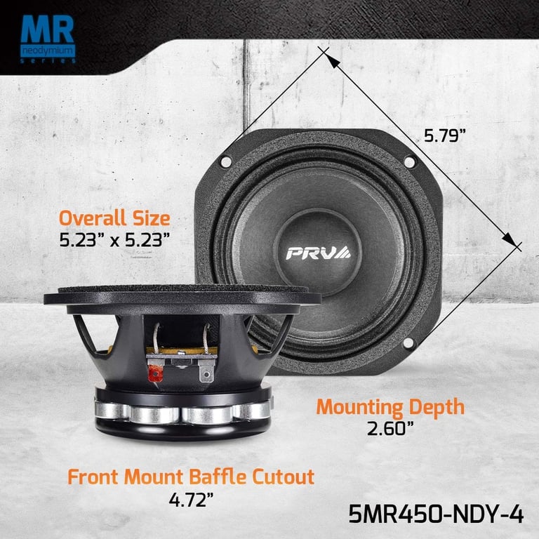 PRV Audio 5MR450-NDY-4 (Sold Individually) Image 6