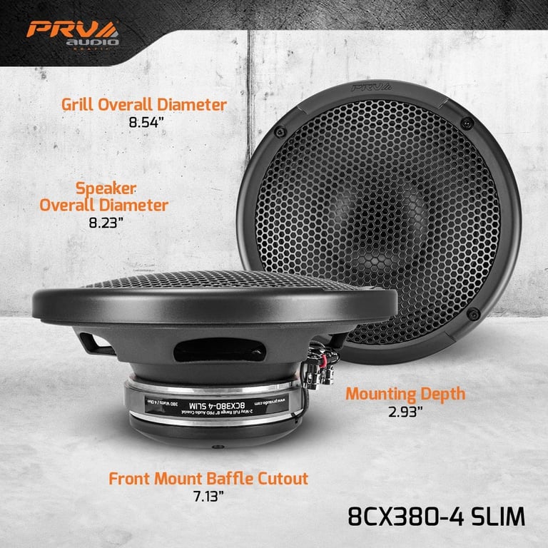 PRV Audio 8CX380-4 SLIM Image 8