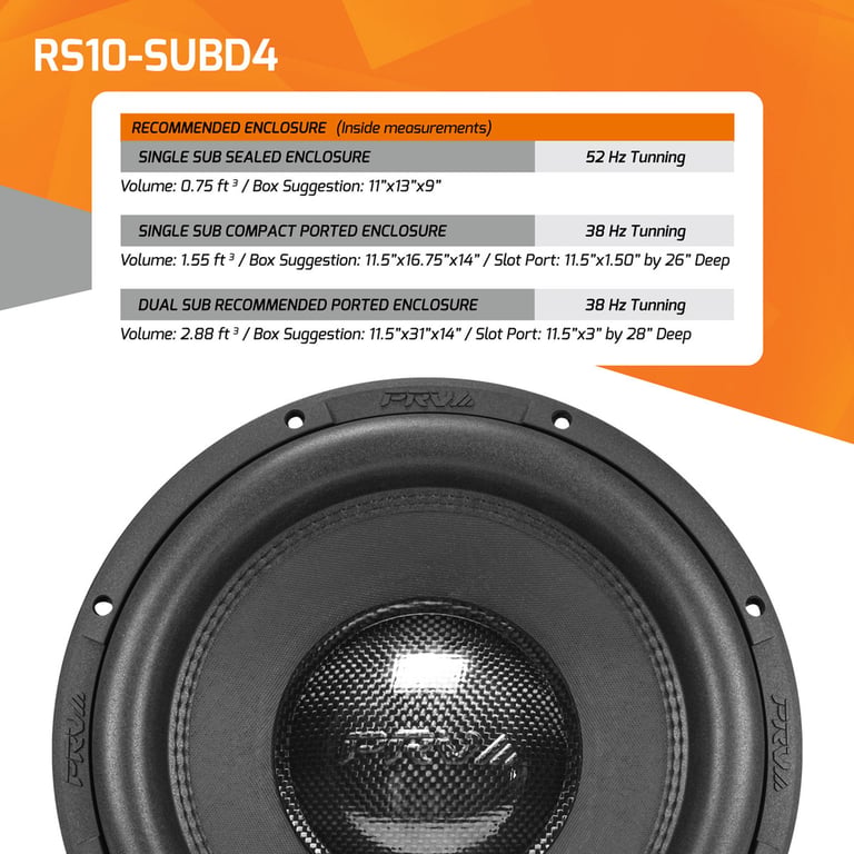 PRV Audio RS10-SUBD4 Image 8