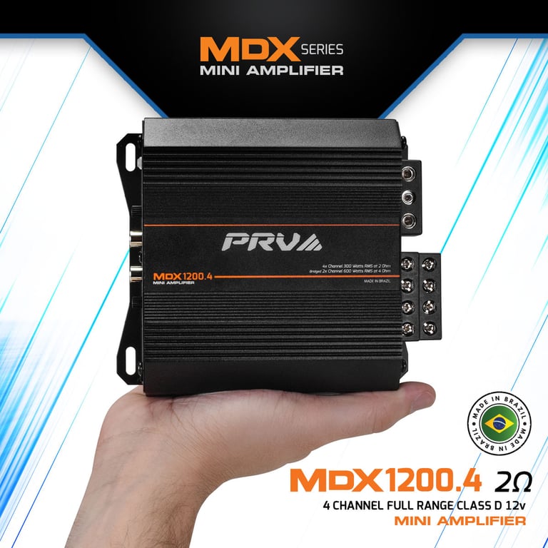 PRV Audio MDX1200.4 2 Ohm Image 8