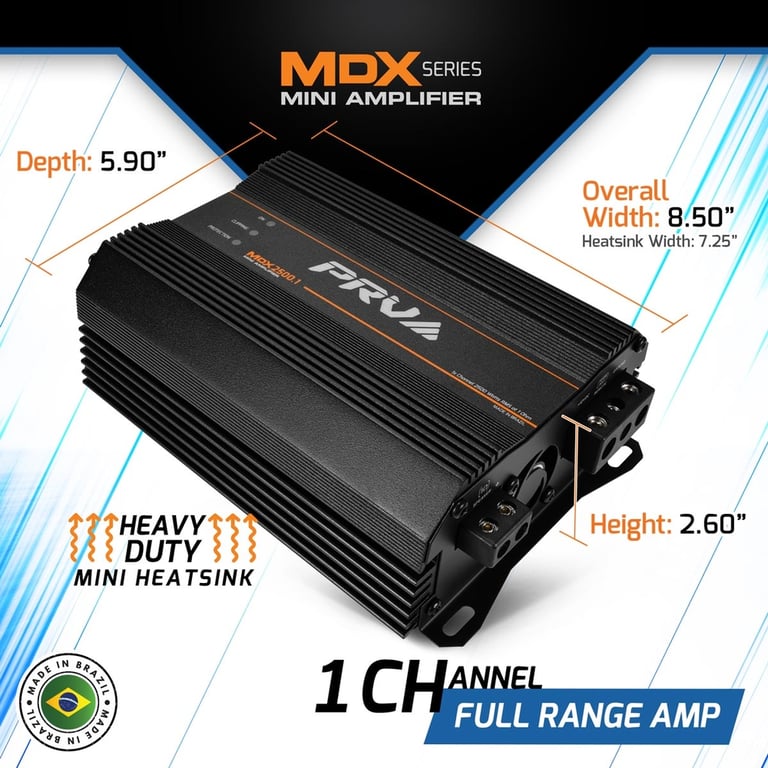 PRV Audio MDX2500.1 1 Ohm Image 6