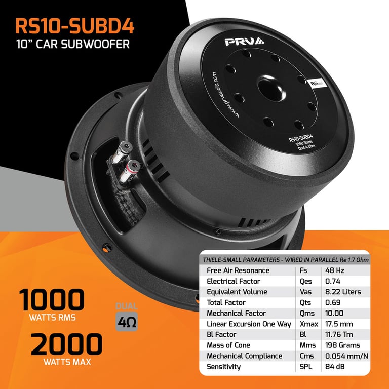 PRV Audio RS10-SUBD4 Image 9