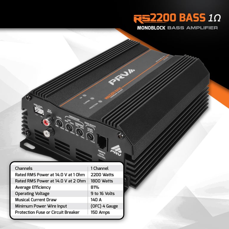 PRV Audio RS2200 BASS 1 Ohm Image 6