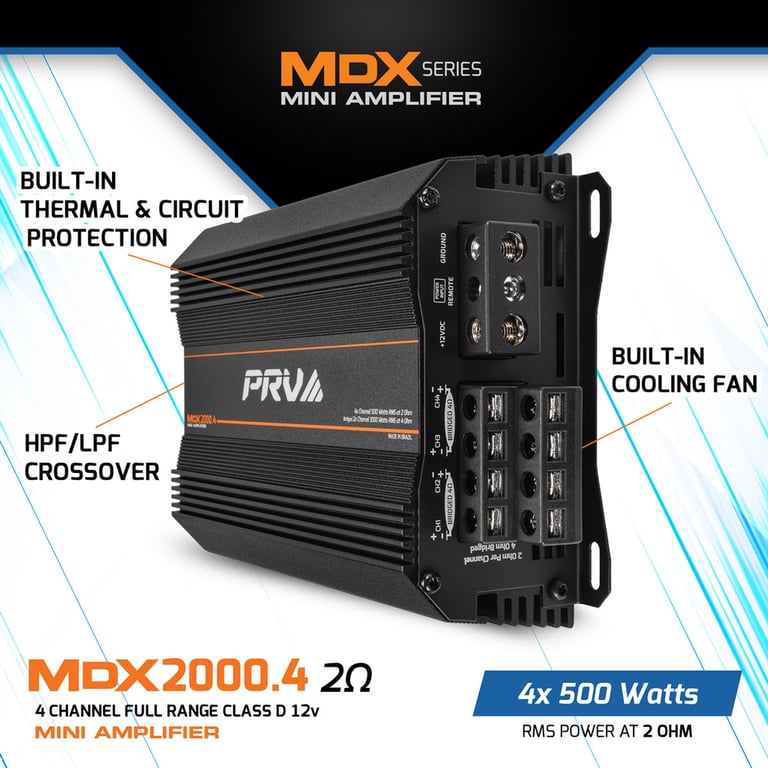PRV Audio MDX2000.4 2 Ohm Image 7