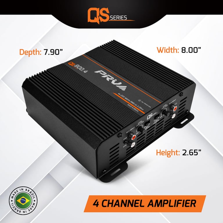 PRV Audio QS800.4 2 Ohm Image 6