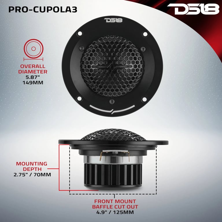 DS18 PRO-CUPOLA3 (Sold Individually) Image 9
