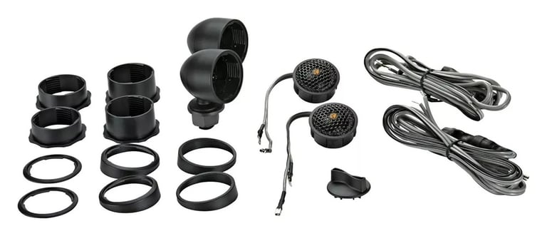 2007&ndash;2014 Jeep Wrangler JK Kicker Plug & Play Speaker Bundle Upgrade Image 14