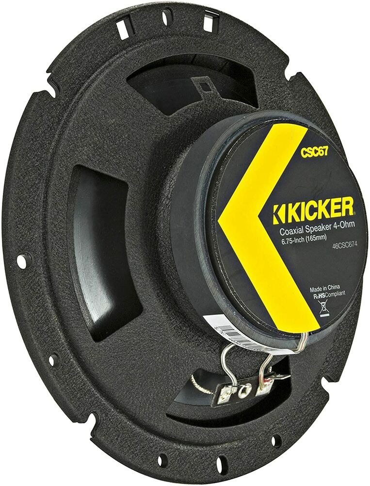18-23 Wrangler JL / 20-23 Gladiator JT Kicker CS Complete Speaker Bundle Image 10