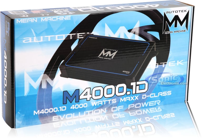 Autotek Mean Machine M4000.1D Image 8
