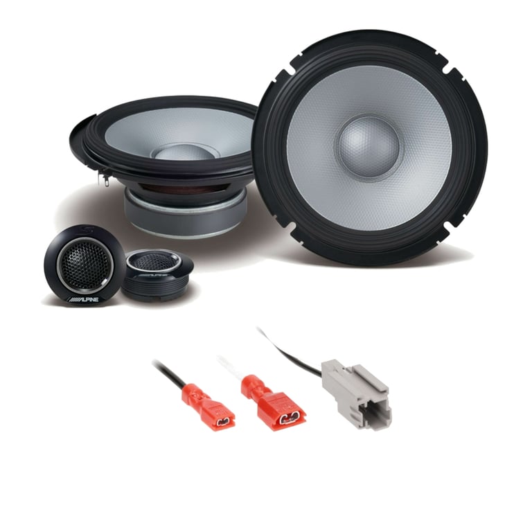 2021&ndash;Present Ford Bronco &ndash; Alpine S Component Plug & Play Speaker Bundle Image 1
