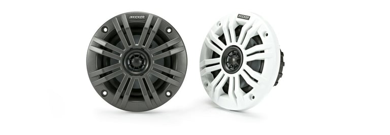 2007&ndash;2018 Jeep JK Wrangler &ndash; Kicker Plug & Play Marine Speaker Bundle Image 2