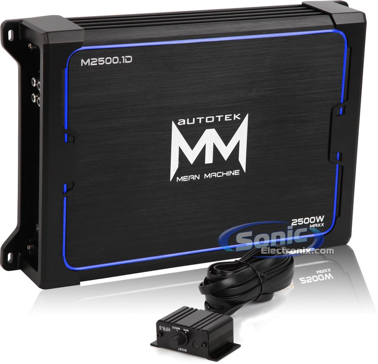 Autotek Mean Machine M2500.1D Image 1
