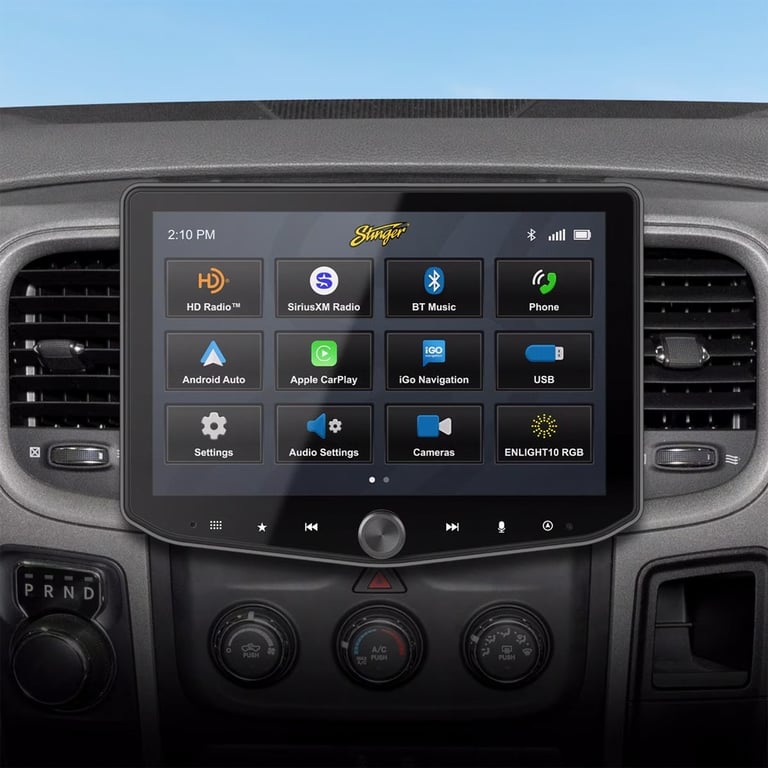 Stinger HEIGH10 (SRK-RAM13HX) | 10" Touchscreen Radio for 2013-2018 RAM Truck Image 29