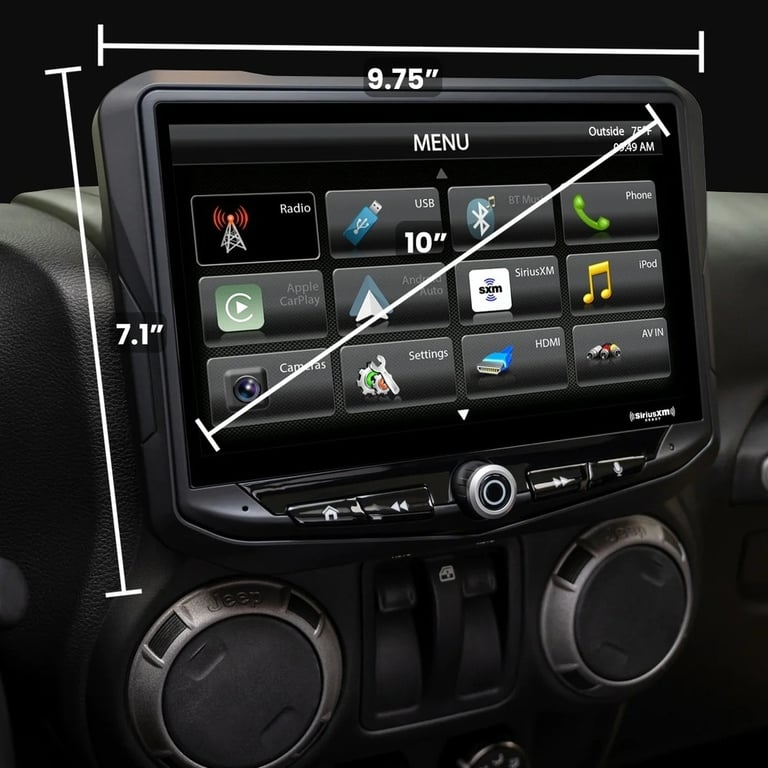 Stinger HEIGH10 (R-F15009HX) | 10" Touchscreen Radio Kit 2009-2014 Ford F-150 Image 23