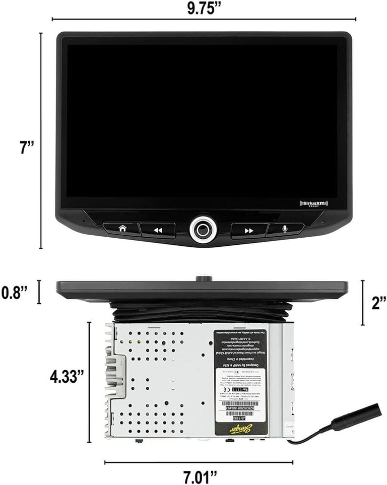 Stinger HEIGH10 (R-F15009HX) | 10" Touchscreen Radio Kit 2009-2014 Ford F-150 Image 25
