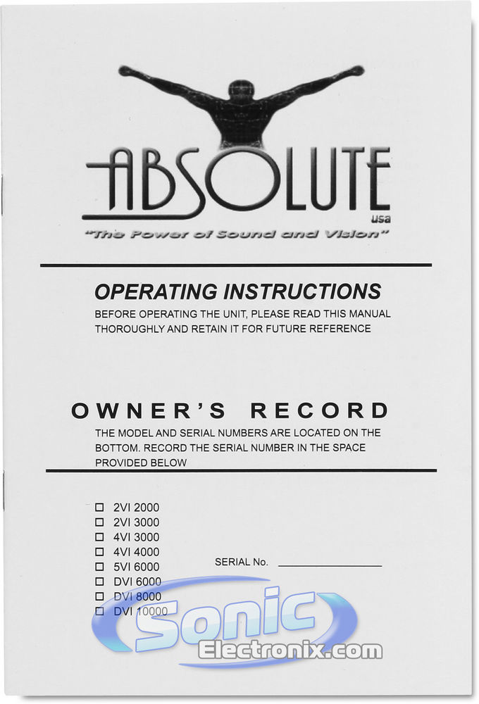 Absolute 2VI2000 Image 7