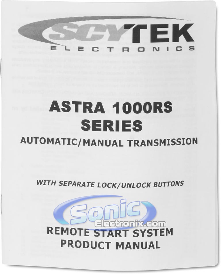 ScyTek 1000RS Image 8