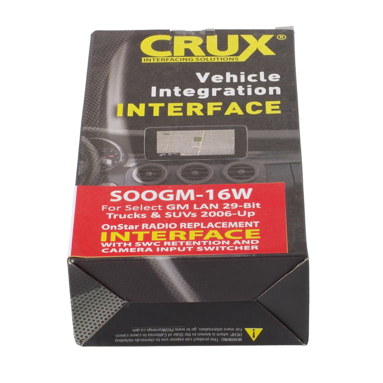 Crux SOOGM-16W Wiring Interface Image 2