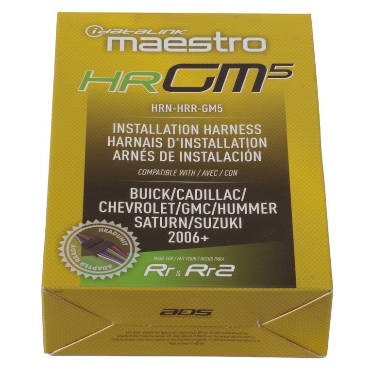 iDataLink Maestro HRN-HRR-GM5 Wiring Harness Image 2