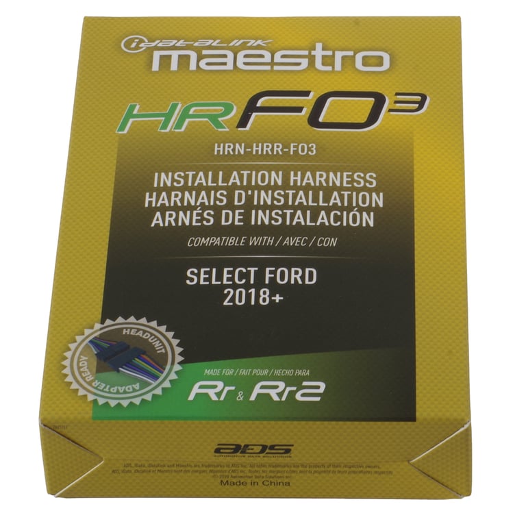 iDataLink Maestro HRN-HRR-FO3 Wiring Harness Image 2