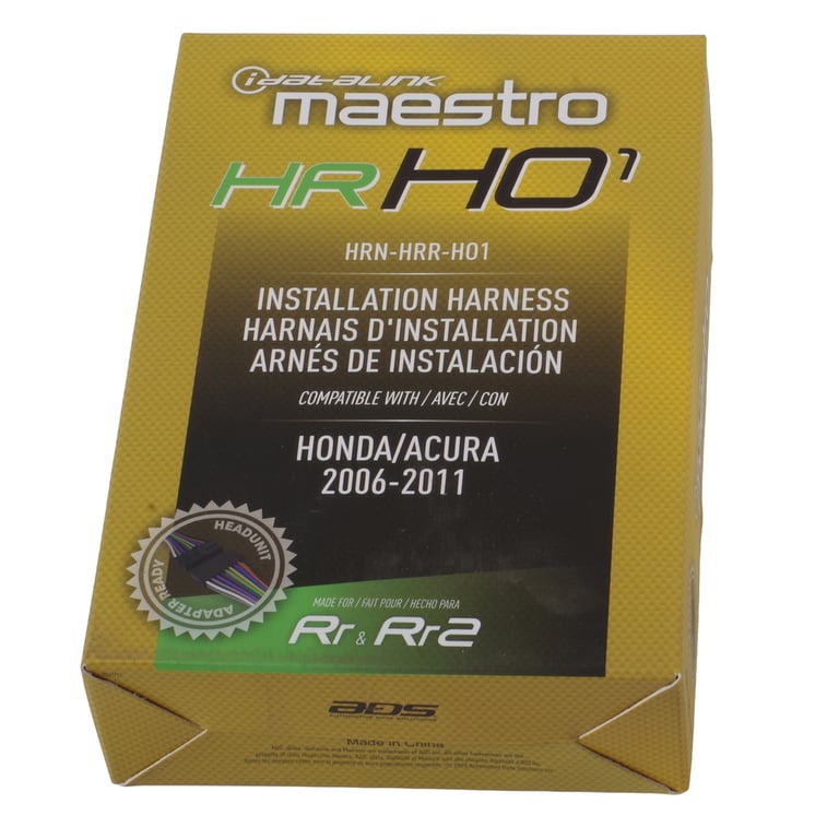 iDataLink Maestro HRN-HRR-HO1 Wiring Harness Image 2