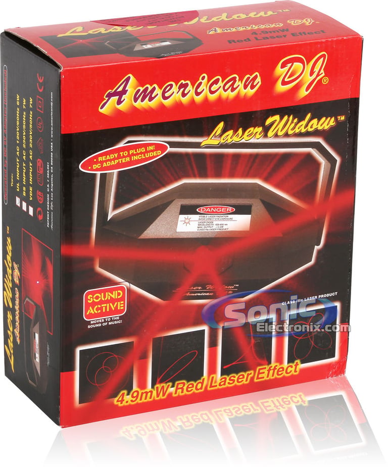 American DJ LASER WIDOW Image 8