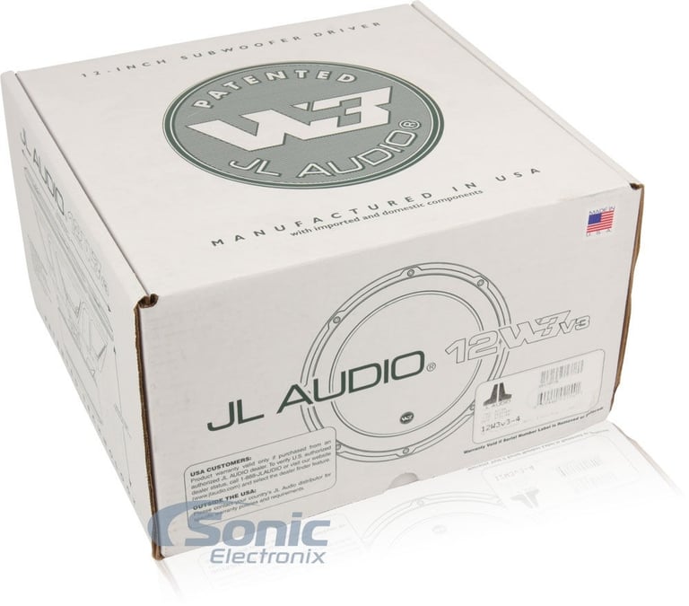 JL Audio 12W3v3-2 - Pair Image 6
