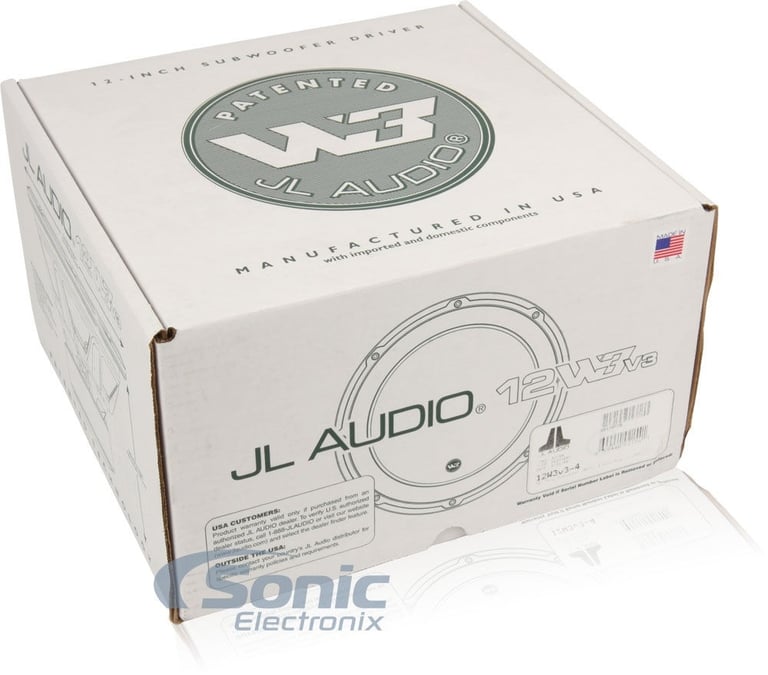 JL Audio 12W3v3-4 - Pair Image 6