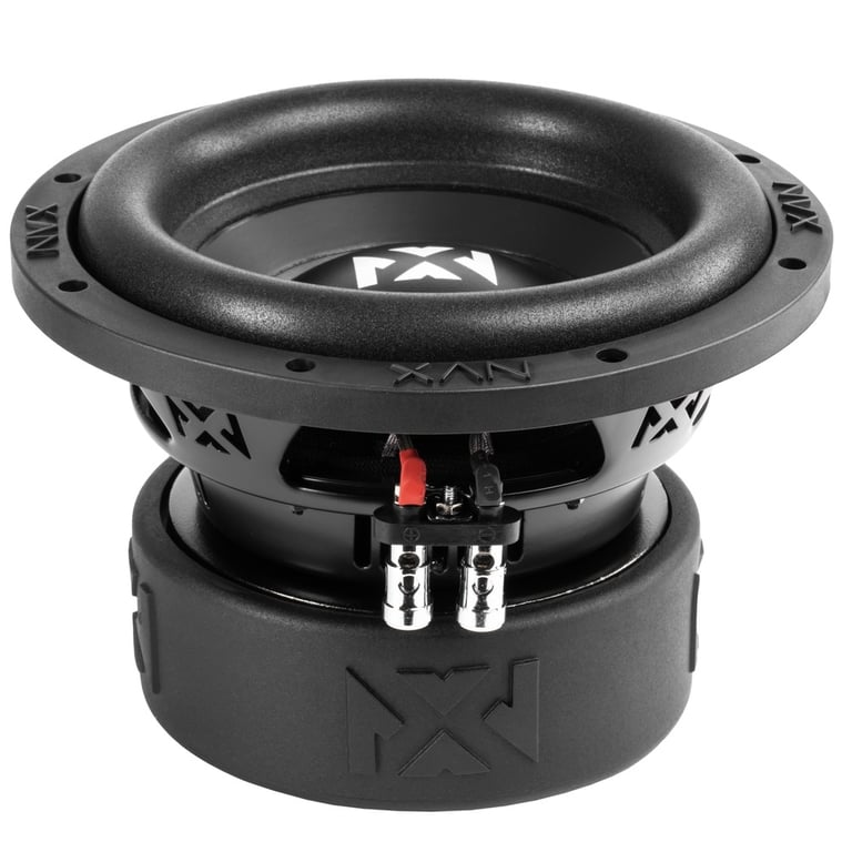 NVX Single 8" Complete Bass System w/ Ported Box, Amp, and Wiring Kit Image 9