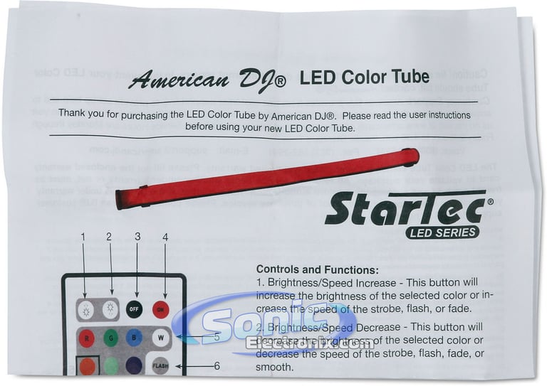 American DJ LED COLOR TUBE Image 7
