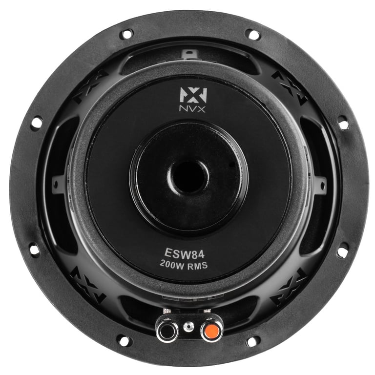 NVX Dual 8" Complete Bass System w/ Ported Box, Amp, and Wiring Kit Image 9