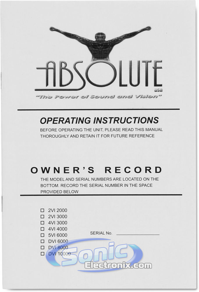 Absolute DVI8000 Image 7