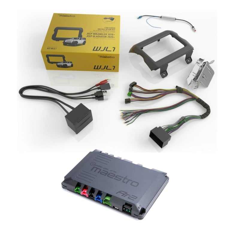 iDataLink Maestro KIT-WJL1 Dash Kit and RR2 Module Image 1
